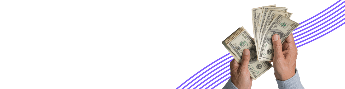 Woman with shopping bags and credit card in her hands