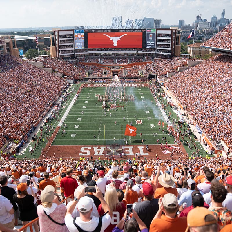 University of Texas football stadium