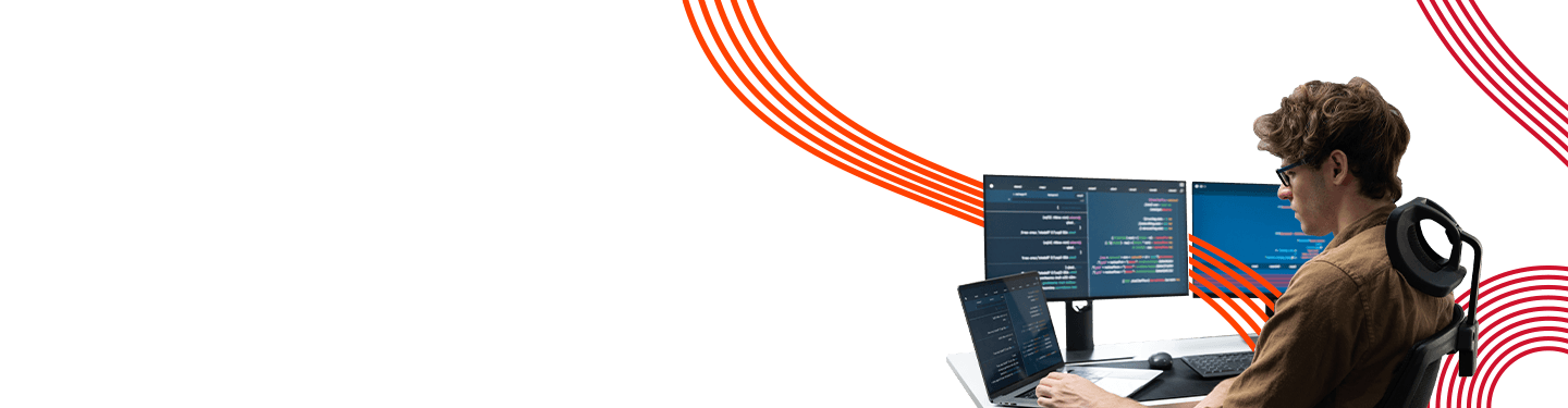 A professional looking at Software engineering solutions to create powerful digital experiences.