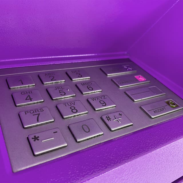 ATM keypad